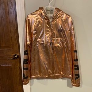 Victoria's Secret PINK Sherpa Hood Anorak Jacket